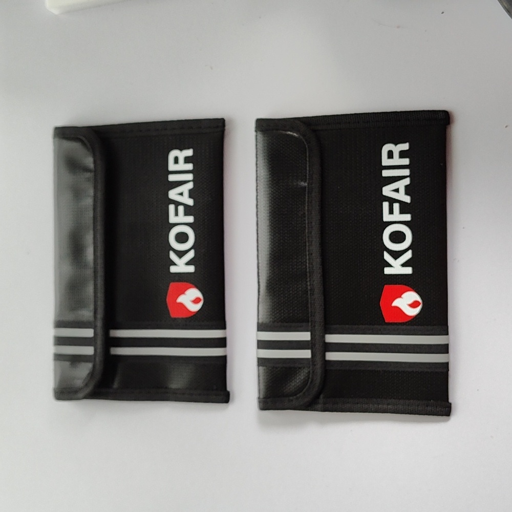 Kofair Fireproof Money Bags Pack of 2 NWOT'S